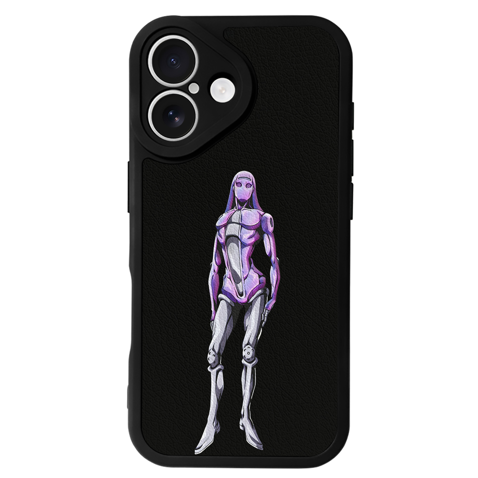 （画像用） ジョジョの奇妙な冒険 JoJo's Bizarre Adventure 【iPhone 16シリーズ対応】シリコンスマホケース（レザー調） 材質：シリコン
